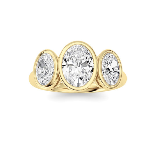 14K Yellow Gold Ring KJ02697R.OV-2-22F