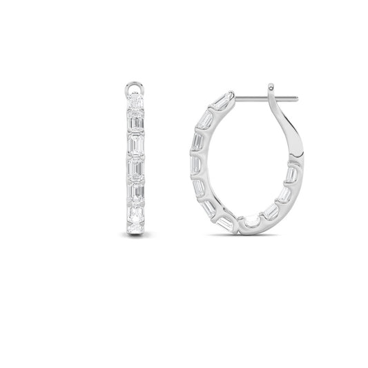 14K White Gold Earring KJ00227H.EM-4-21F