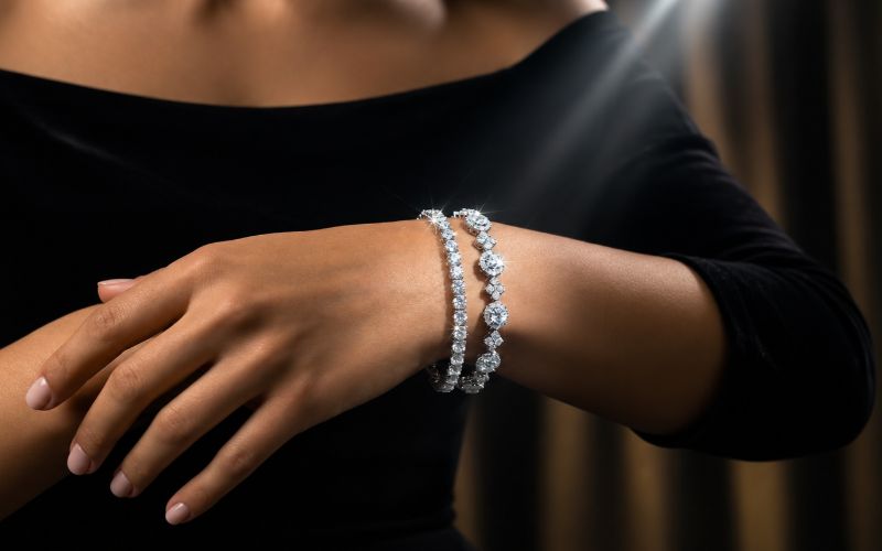 Lab Grown Diamond Bracelets