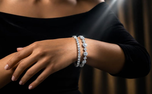 Lab Grown Diamond Bracelets