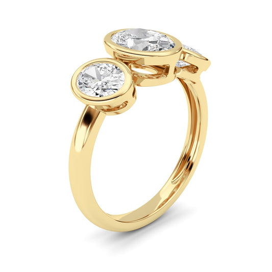 14K Yellow Gold Ring KJ02697R.OV-2-22F