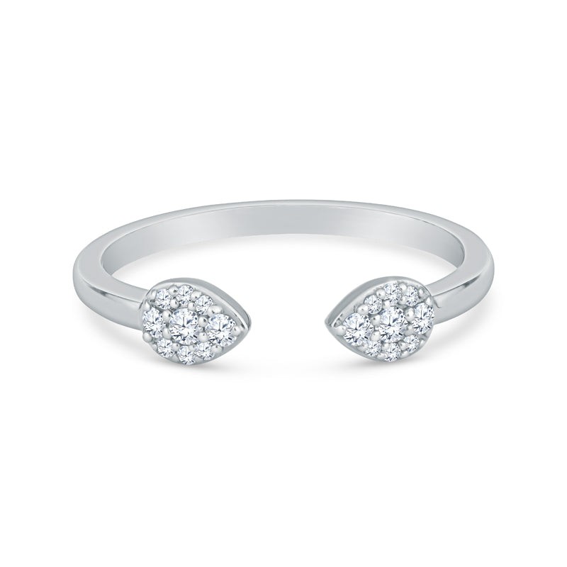 14K Rose Gold Wedding Band Adorned with Round Diamonds - A Stunning Symbol of Love