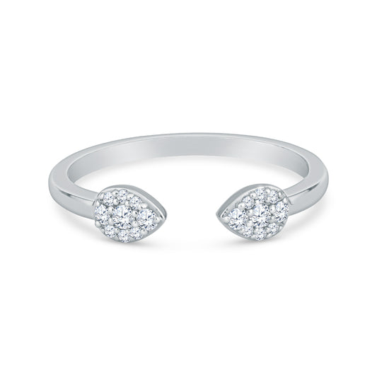 14K Rose Gold Wedding Band Adorned with Round Diamonds - A Stunning Symbol of Love