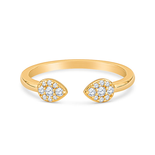14K Yellow Gold Fashion Ring - Timeless Radiance