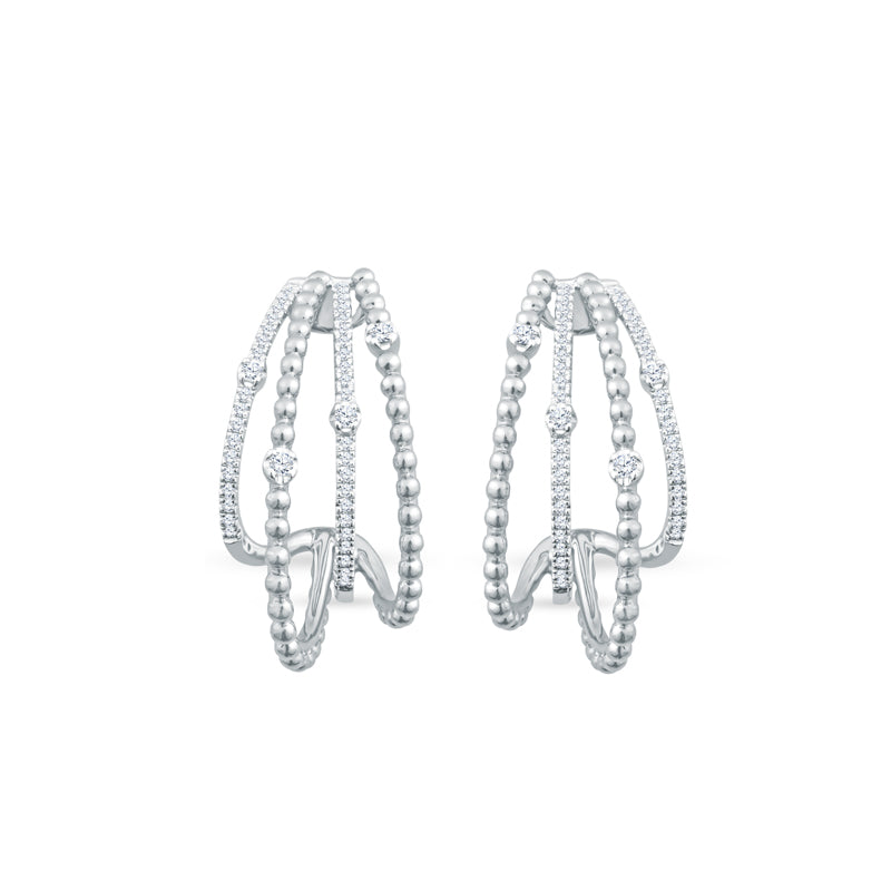 Enchanting Diamond Hoops Dance in Fantasy Forms