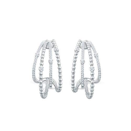 Enchanting Diamond Hoops Dance in Fantasy Forms
