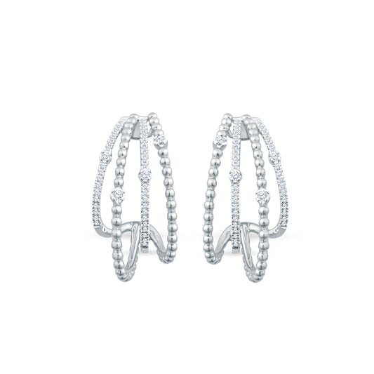Enchanting Diamond Hoops Dance in Fantasy Forms