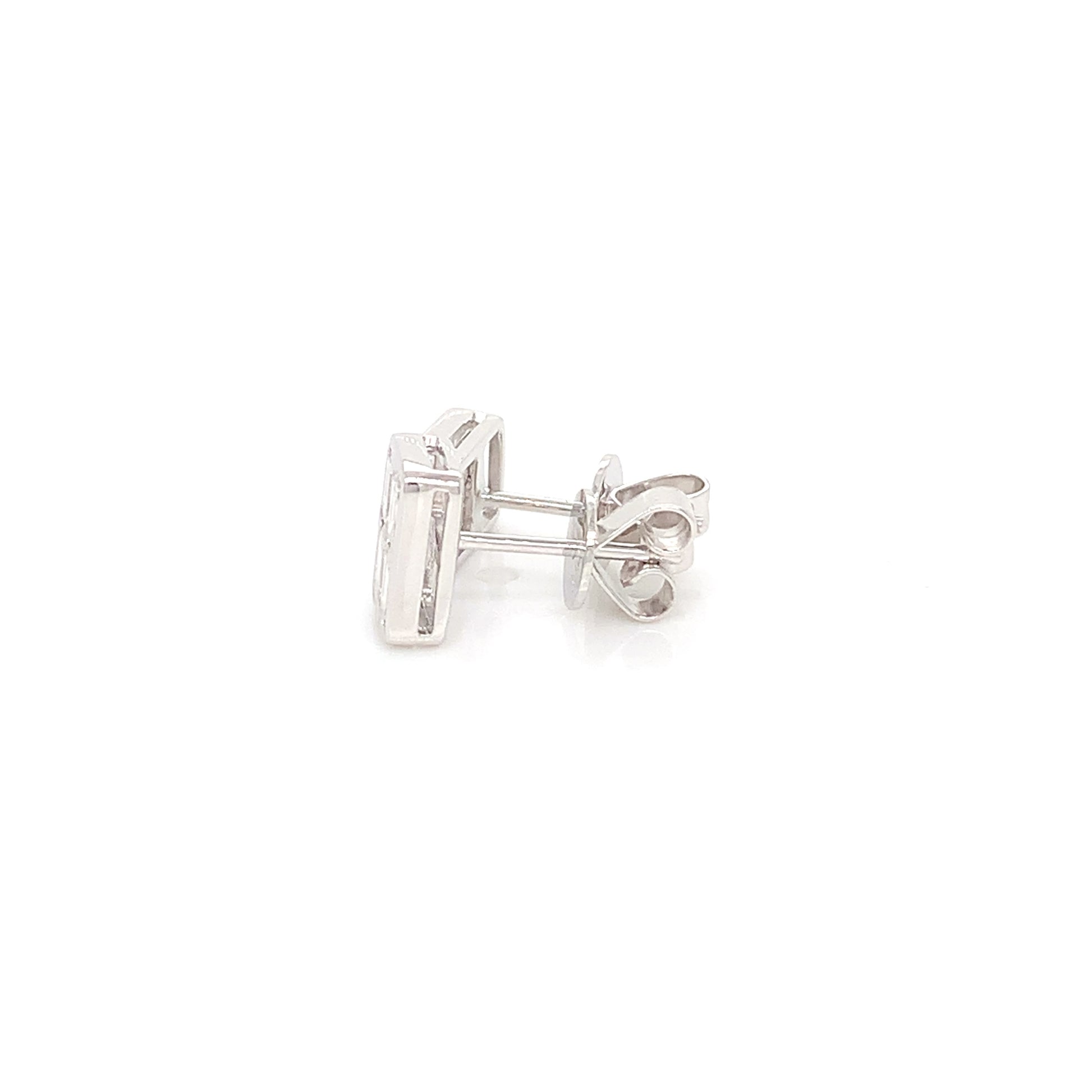 14K Emerald Diamond Stud Earrings | Classic 0.88 CTW Luxury