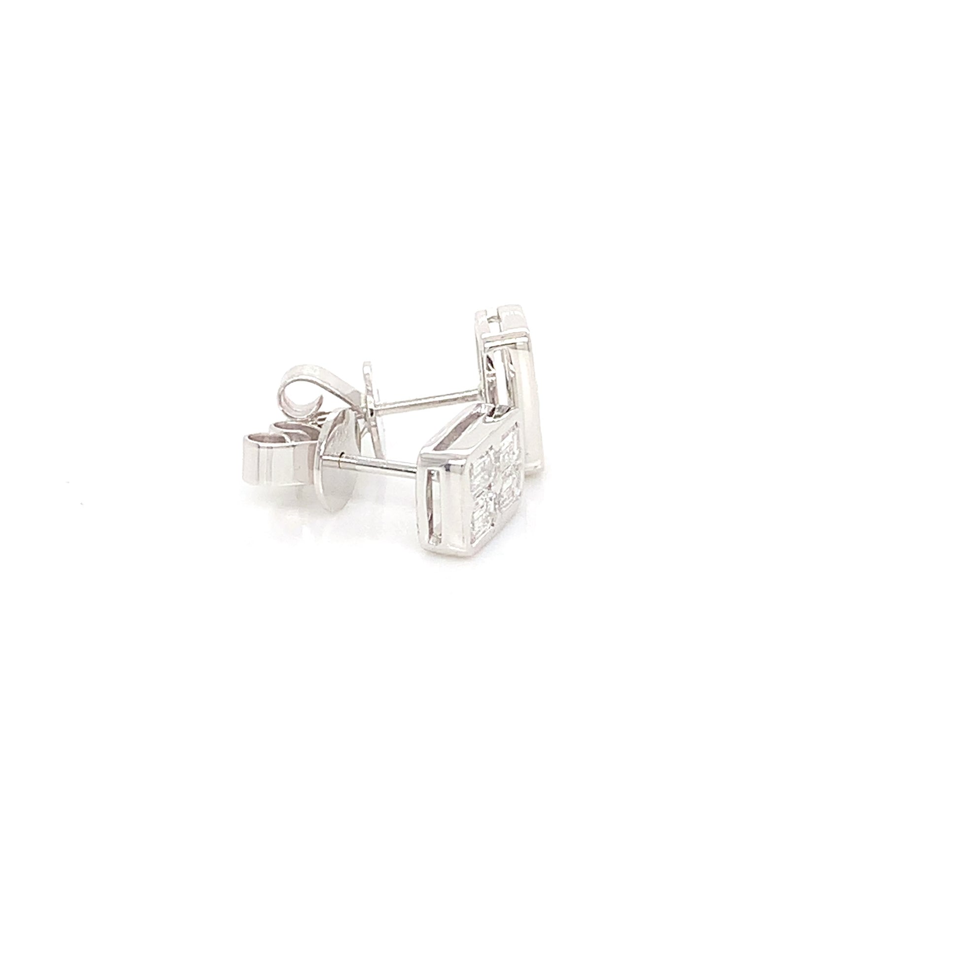 14K Emerald Diamond Stud Earrings | Classic 0.88 CTW Luxury