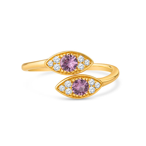 Toi et Moi Magic - Playful Sparks in 18K Gold