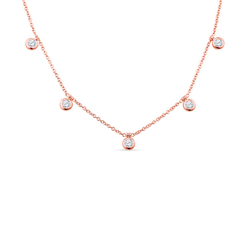 Bezel Diamonds Dance with Confidence in This 18K White Gold Dazzling Chain