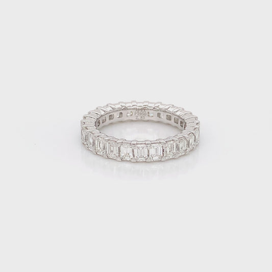 Platinum Eternity Diamond Band | 2.85 CTW Fine Natural Diamonds