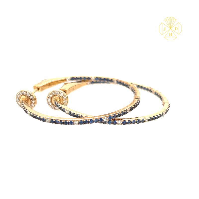 14k-yellow-gold-blue-sapphire-and-diamond-hinged-round-hoops